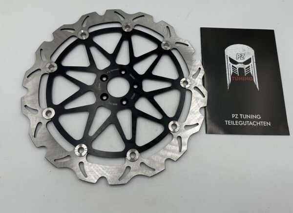 Simson Bremsscheibe PZ-Tuning schwimmend gelagert 320mm inkl.Teilegutachten