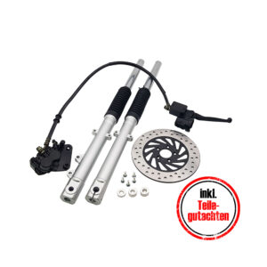 ZT Tuning Performance Umbauset für Scheibenbremse Ø260mm S51, S70 Kurz inkl. Teilegutachten