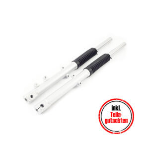 ZT Tuning Set Telegabel für Scheibenbremse GEN2 S50, S51, S70, S53 (Kurze Variante) Silber mit Teilegutachten