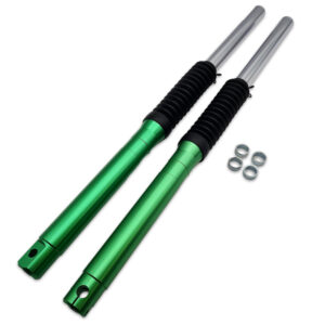 ZT Tuning Set Telegabel für Trommelbremse S50, S51, S70, S53 (Kurze Variante) Grün Elox CNC