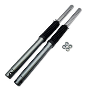 ZT Tuning Set Telegabel für Trommelbremse S50, S51, S70, S53 (Kurze Variante) Titan Grau Elox CNC