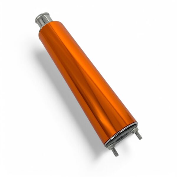 Endschalldämpfer ZT TUNING Alu Gerade Orange – Bild 2