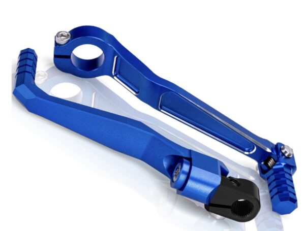 PZ Tuning CNC Kickstarter & Schalthebel Blau inkl. Teilegutachten