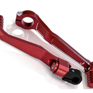PZ Tuning CNC Kickstarter & Schalthebel Rot inkl. Teilegutachten