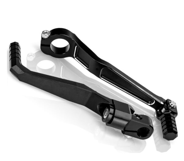 PZ Tuning CNC Kickstarter & Schalthebel Schwarz inkl. Teilegutachten