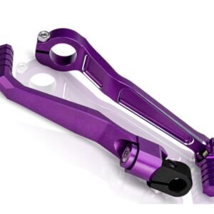 PZ Tuning CNC Kickstarter & Schalthebel Lila inkl. Teilegutachten
