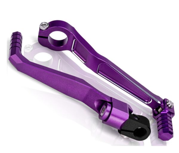 PZ Tuning CNC Kickstarter & Schalthebel Lila inkl. Teilegutachten