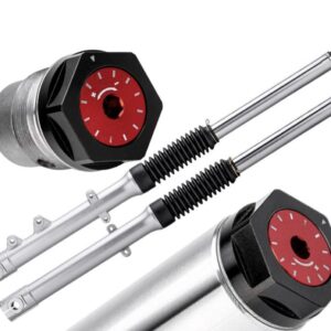 PZ Tuning Scheibenbremse Telegabel *Einstellbar* mit Teilegutachten Silber